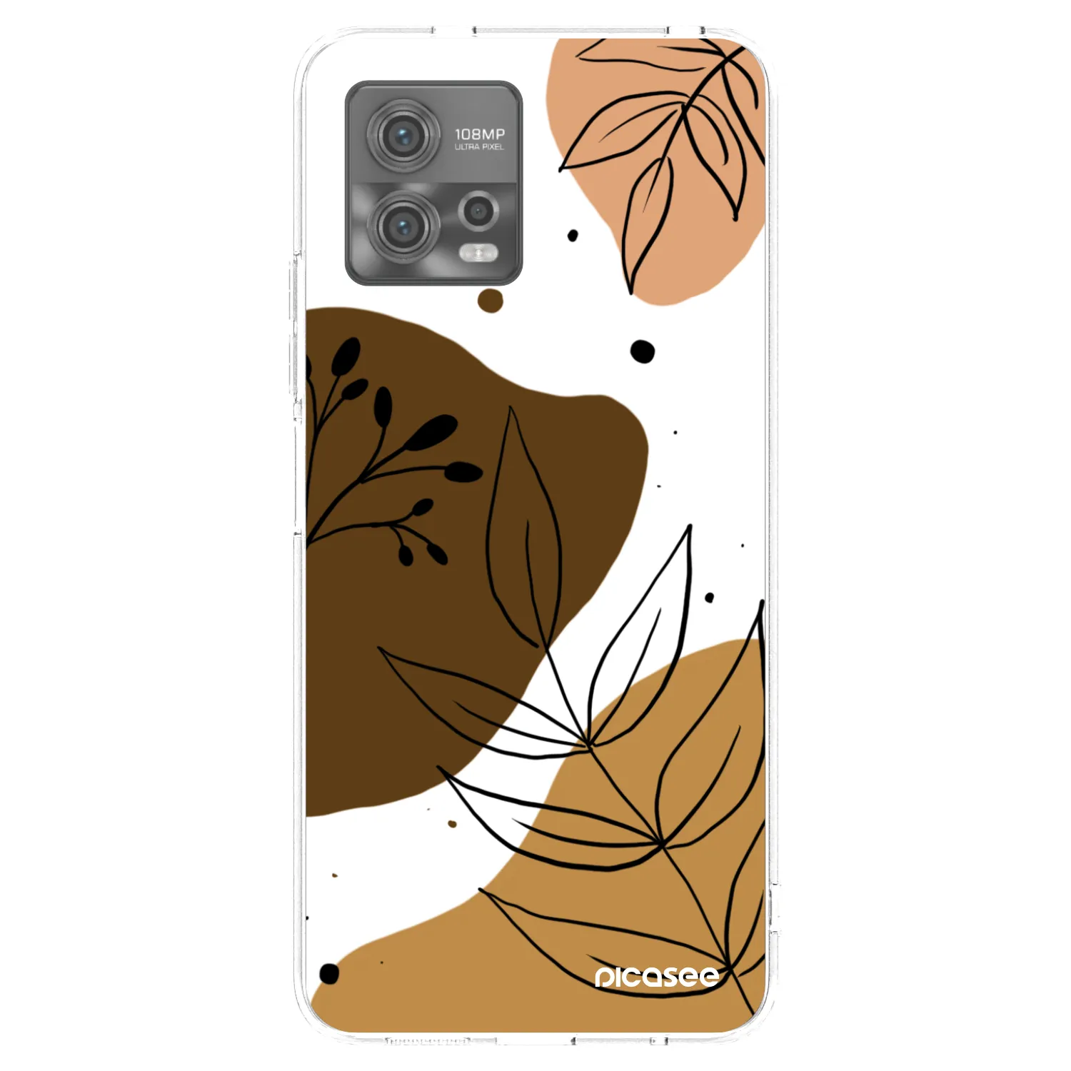 Picasee silikonový průhledný obal pro Motorola Moto G72 - Boho style