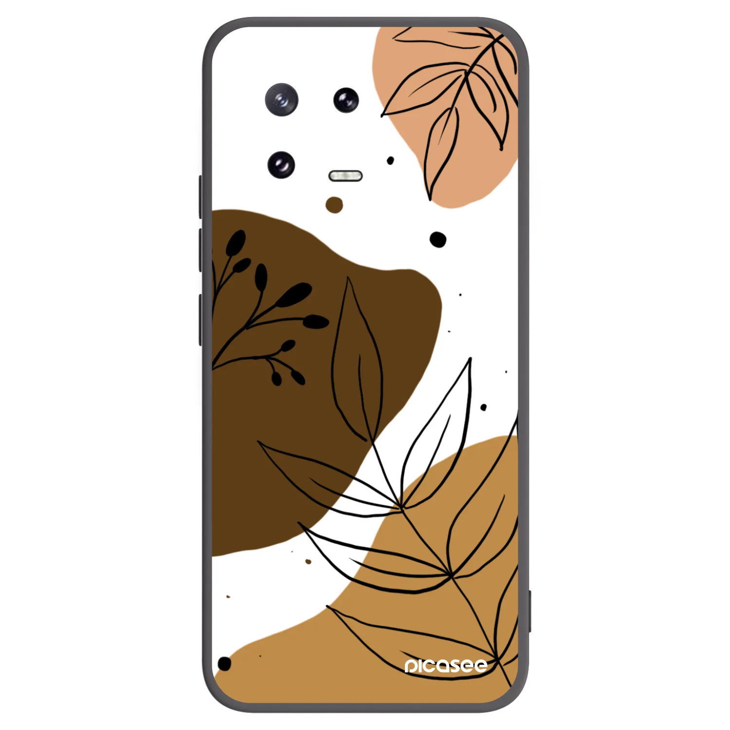 Picasee silikonový černý obal pro Xiaomi 13 Pro - Boho style