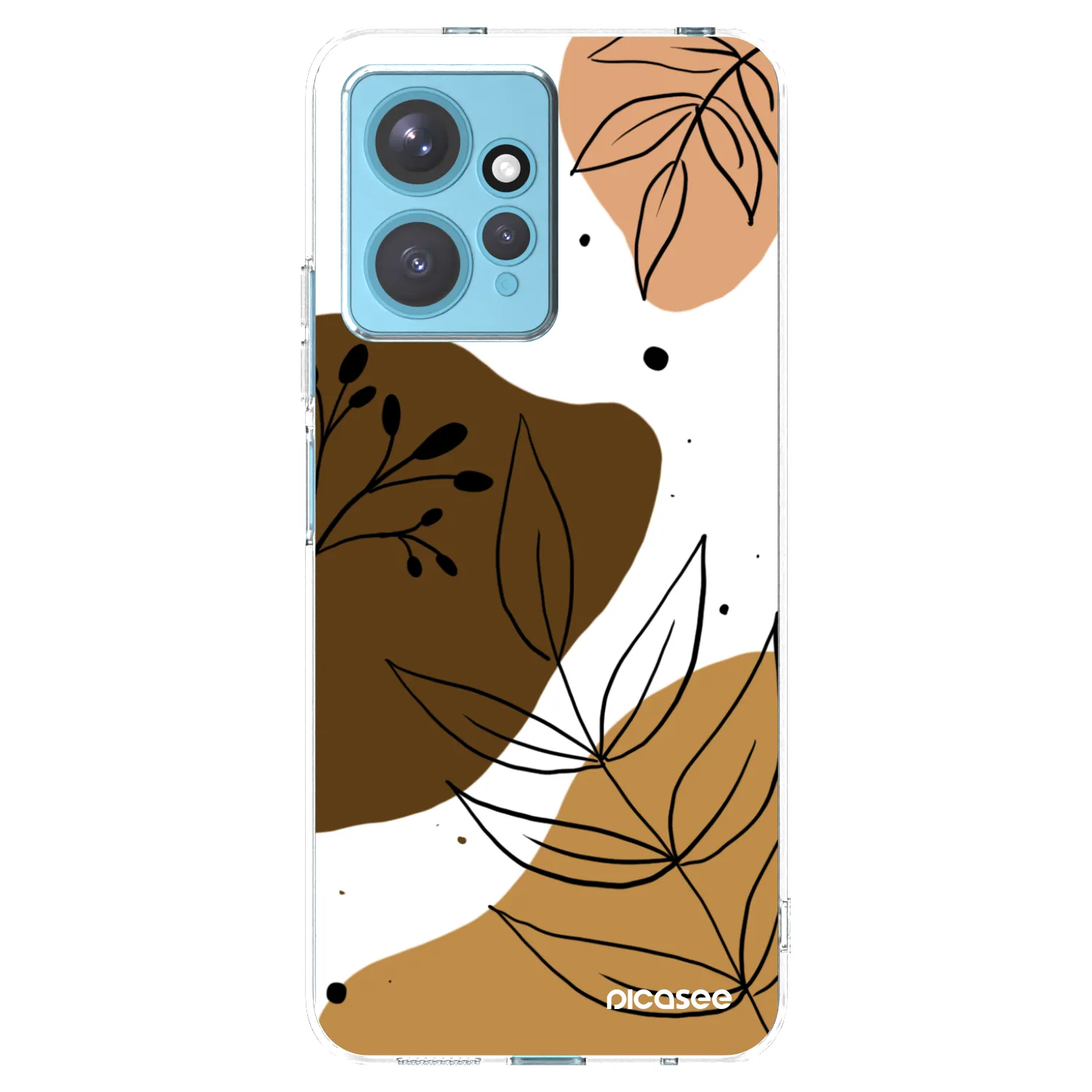 Picasee silikonový průhledný obal pro Xiaomi Redmi Note 12 4G - Boho style