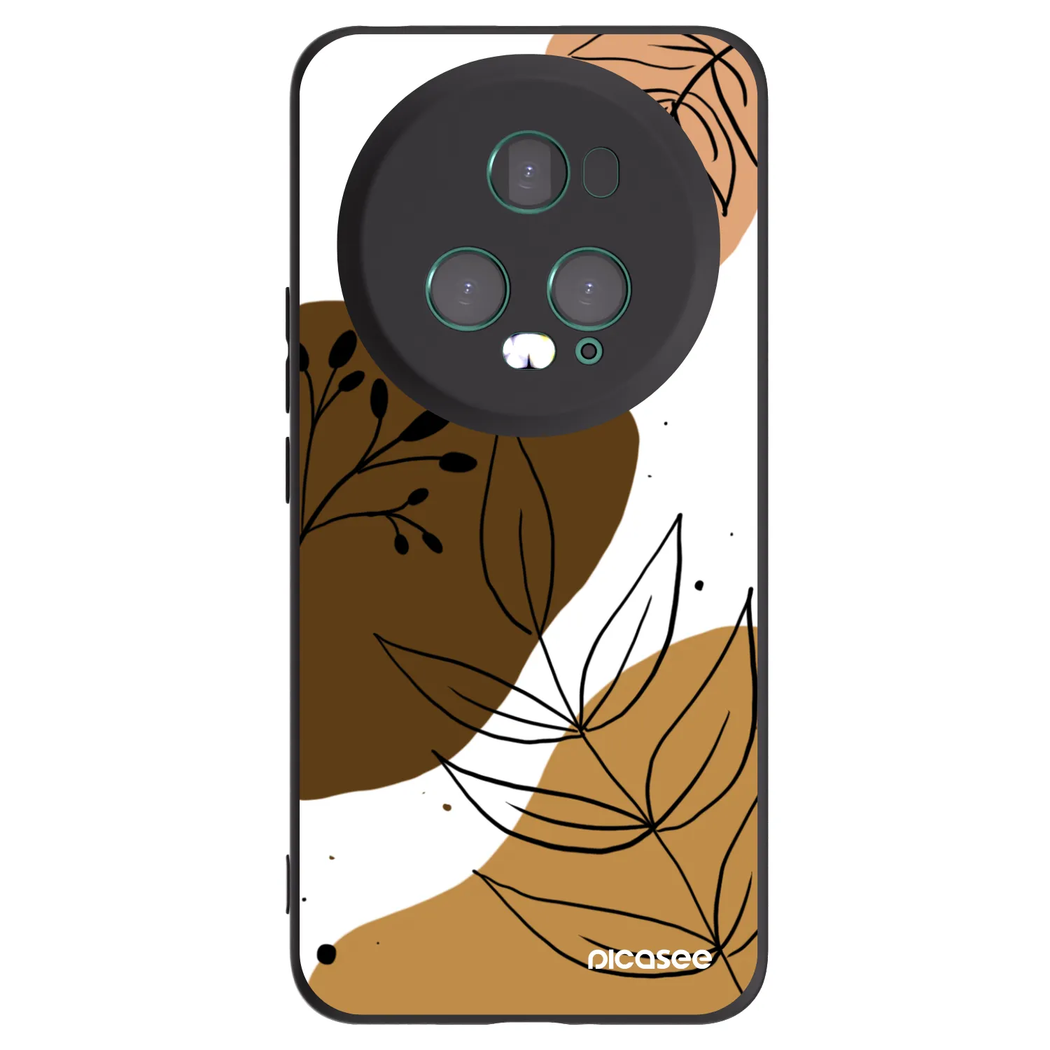 Picasee silikonový černý obal pro Honor Magic5 Pro - Boho style