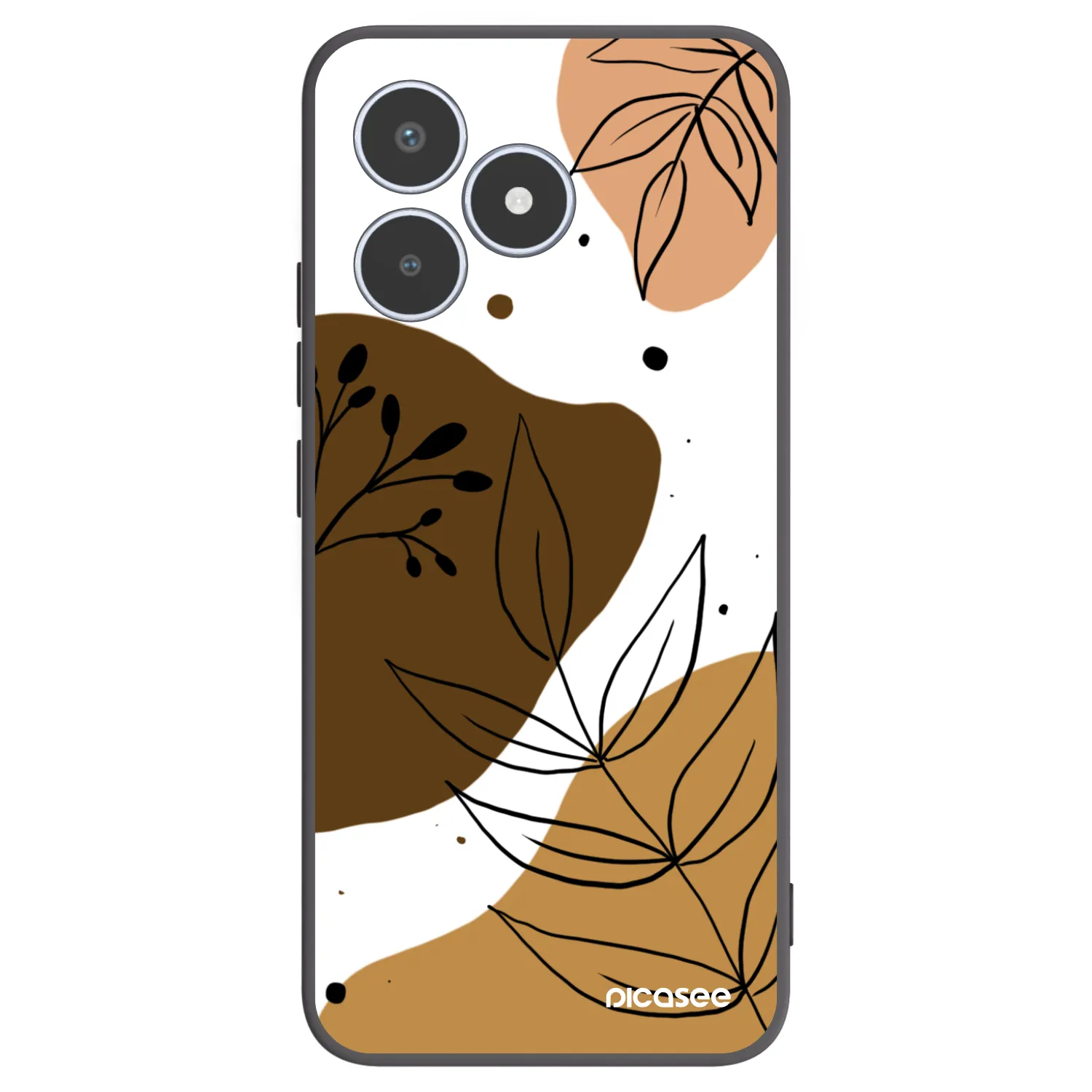Picasee silikonový černý obal pro Realme C53 - Boho style