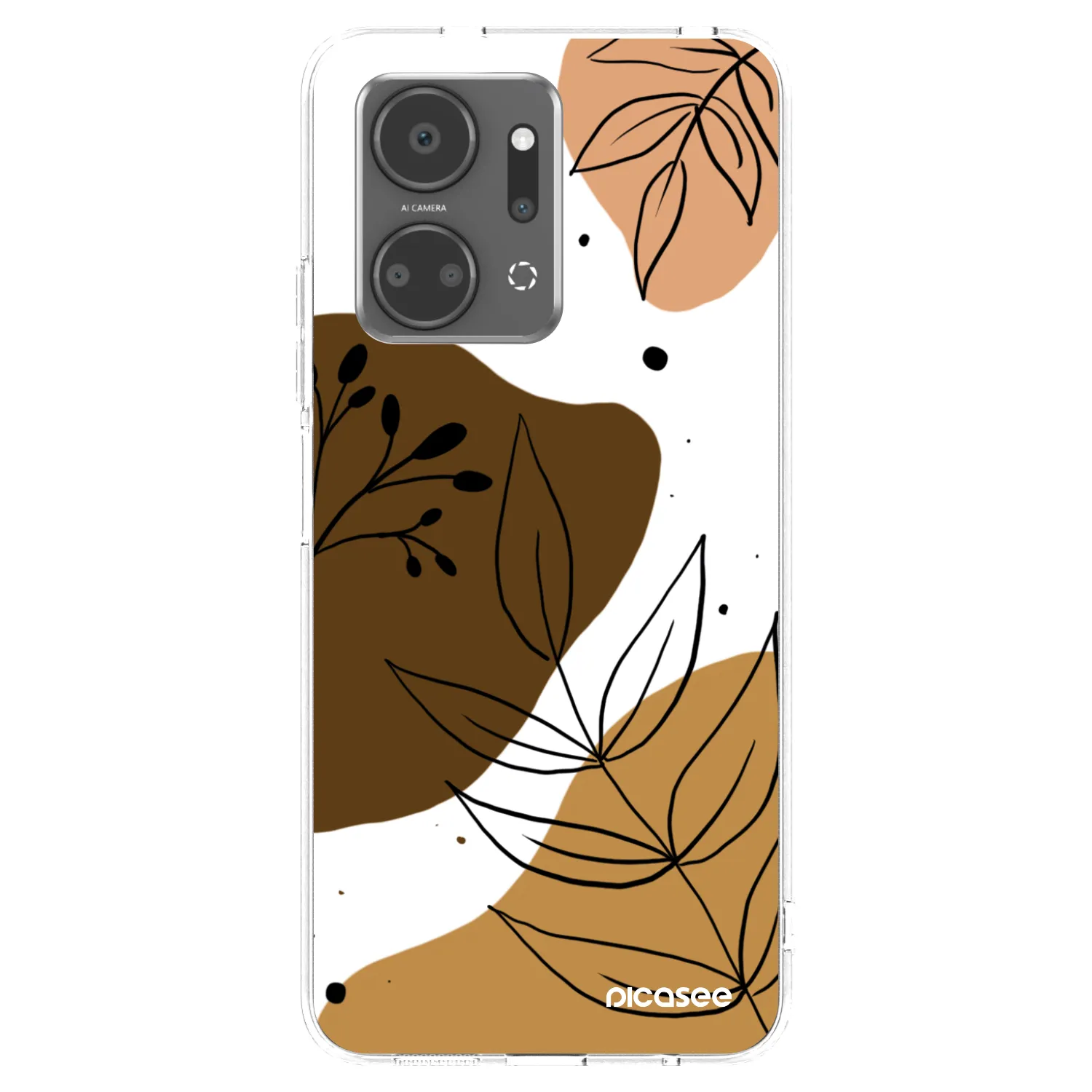Picasee silikonový průhledný obal pro Honor X7a - Boho style