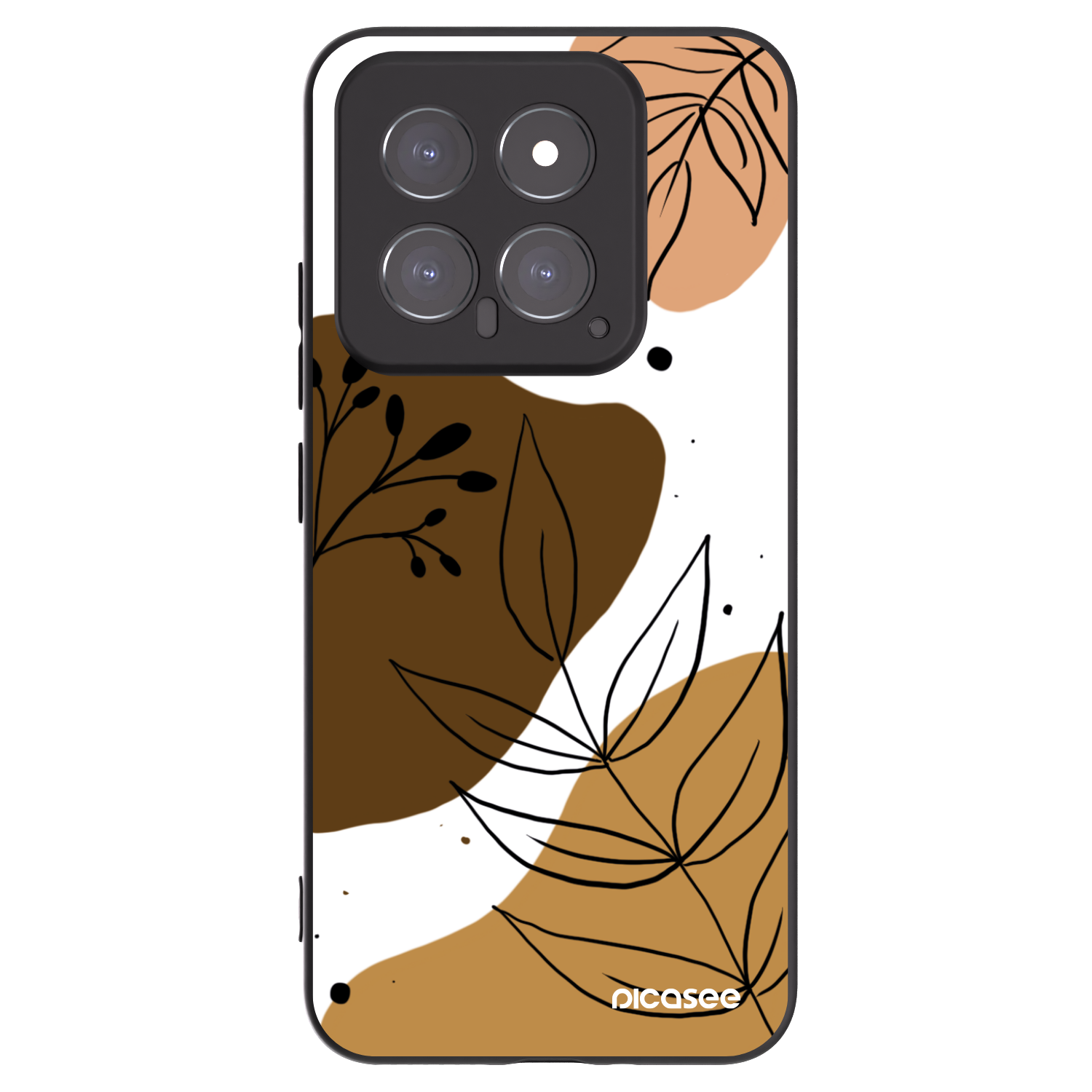 Picasee silikonový černý obal pro Xiaomi 14 - Boho style