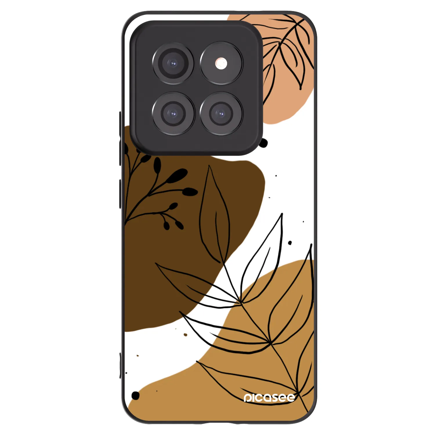 Picasee silikonový černý obal pro Xiaomi 14 Pro - Boho style