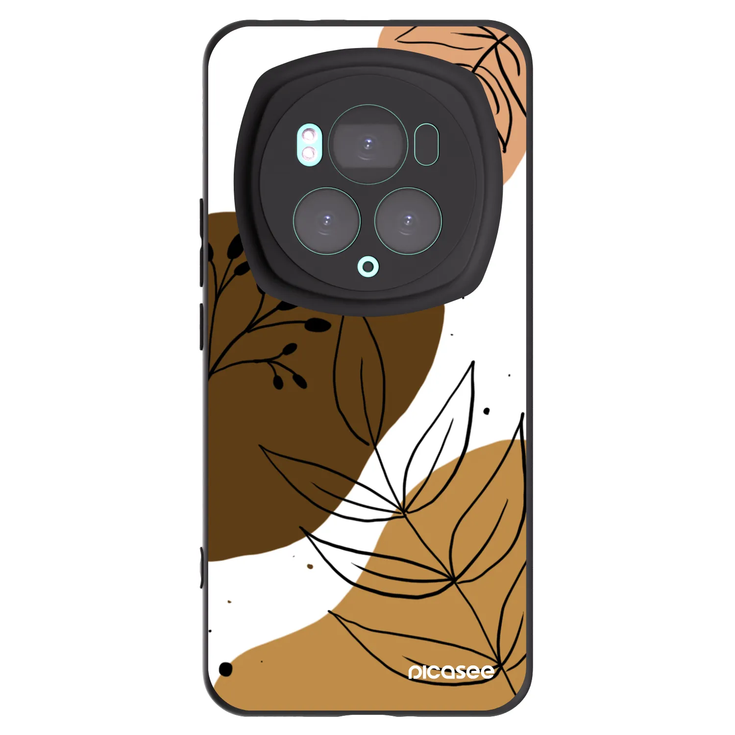 Picasee silikonový černý obal pro Honor Magic6 Pro - Boho style