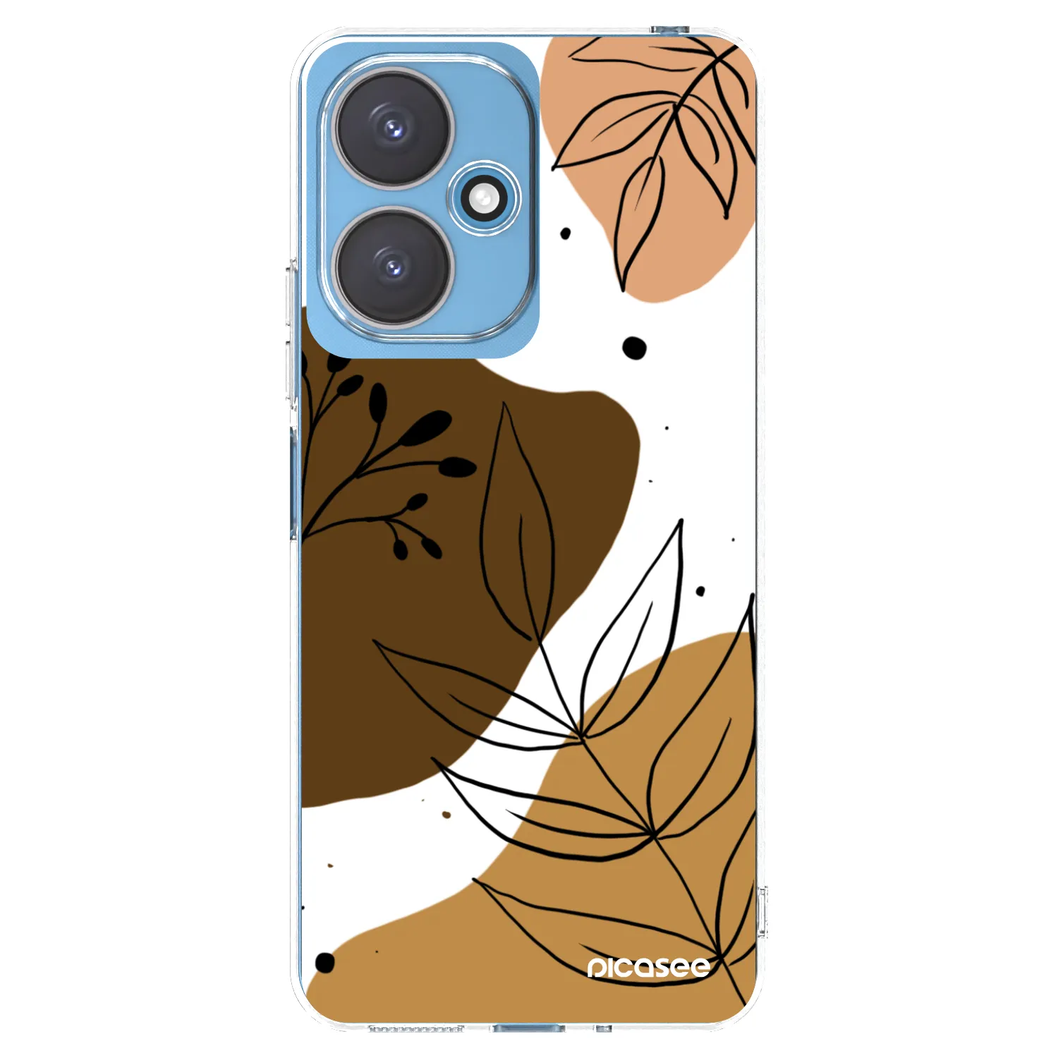 Picasee silikonový průhledný obal pro Xiaomi Redmi 13C 5G - Boho style