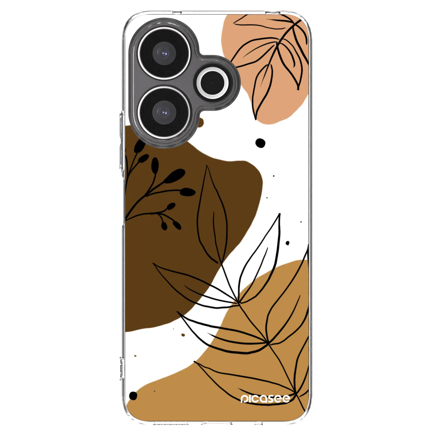 Picasee silikonový průhledný obal pro Xiaomi Redmi 13 4G - Boho style