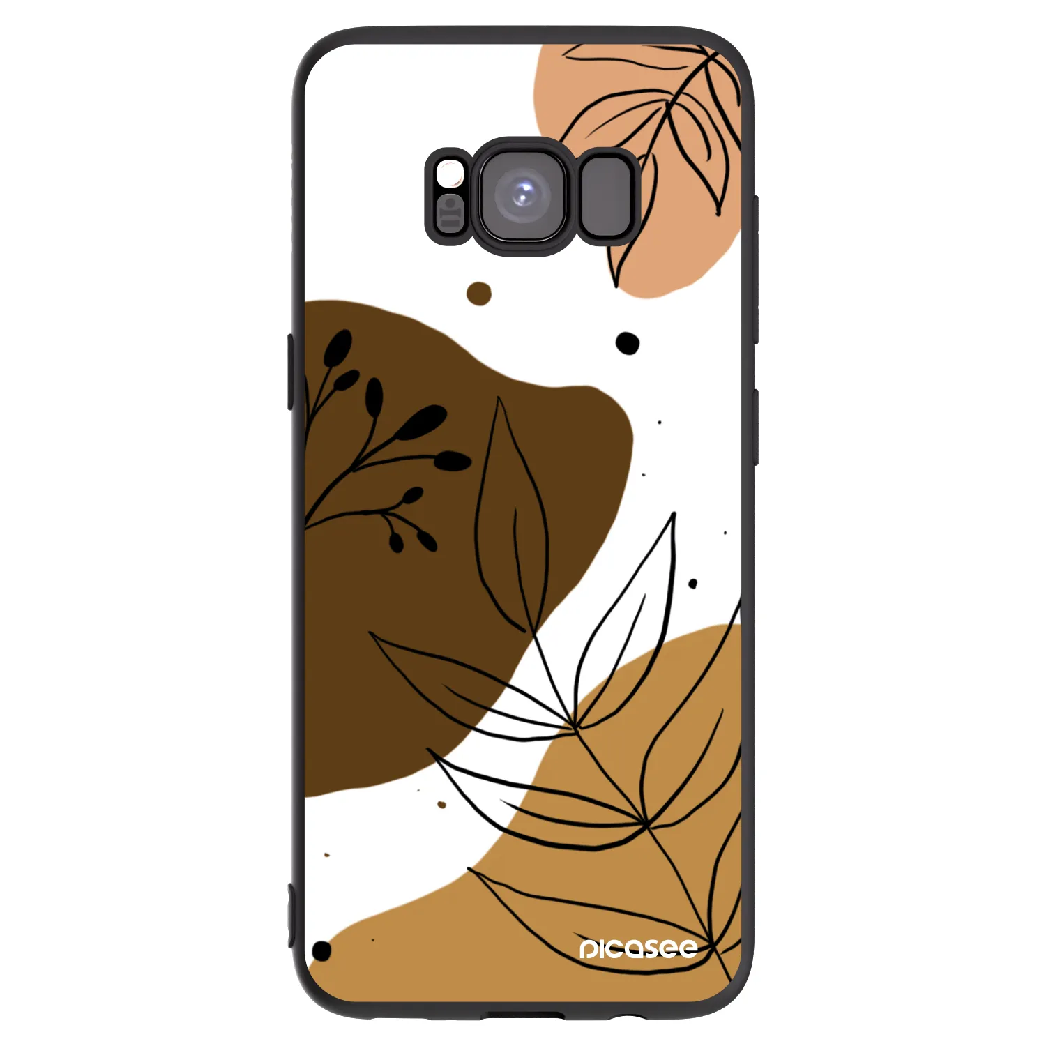 Picasee silikonový černý obal pro Samsung Galaxy S8 G950F - Boho style