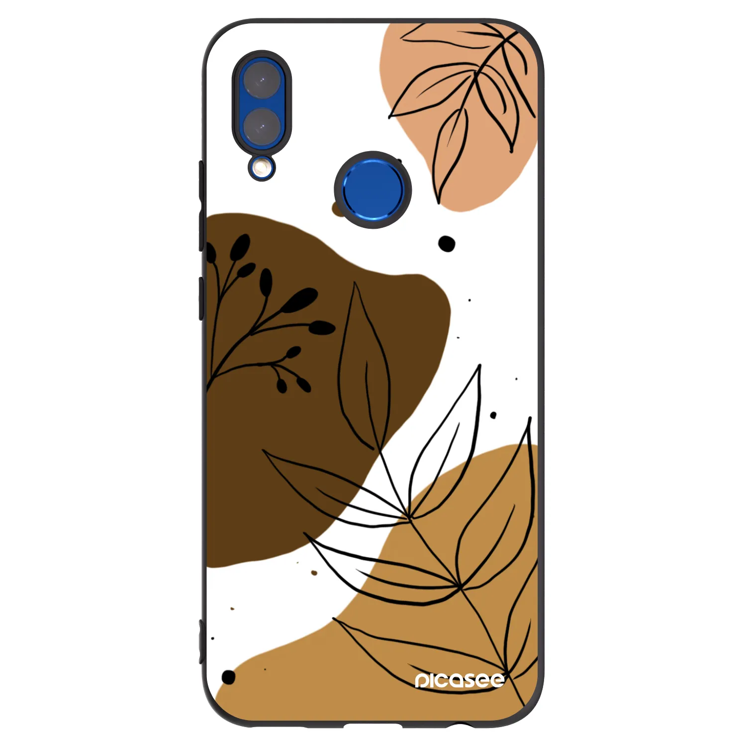 Picasee silikonový černý obal pro Huawei P Smart 2019 - Boho style