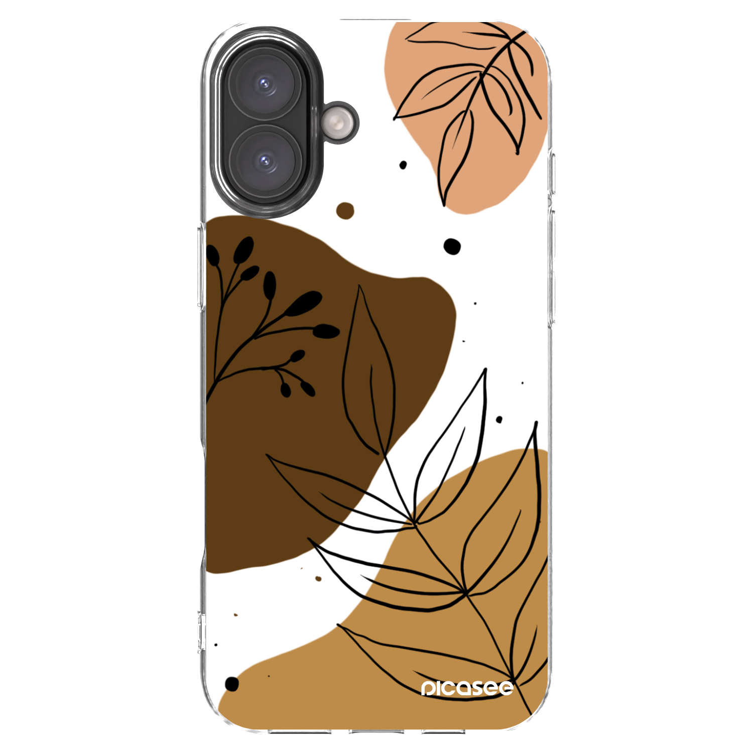 Picasee silikonový průhledný obal pro Apple iPhone 16 Plus - Boho style
