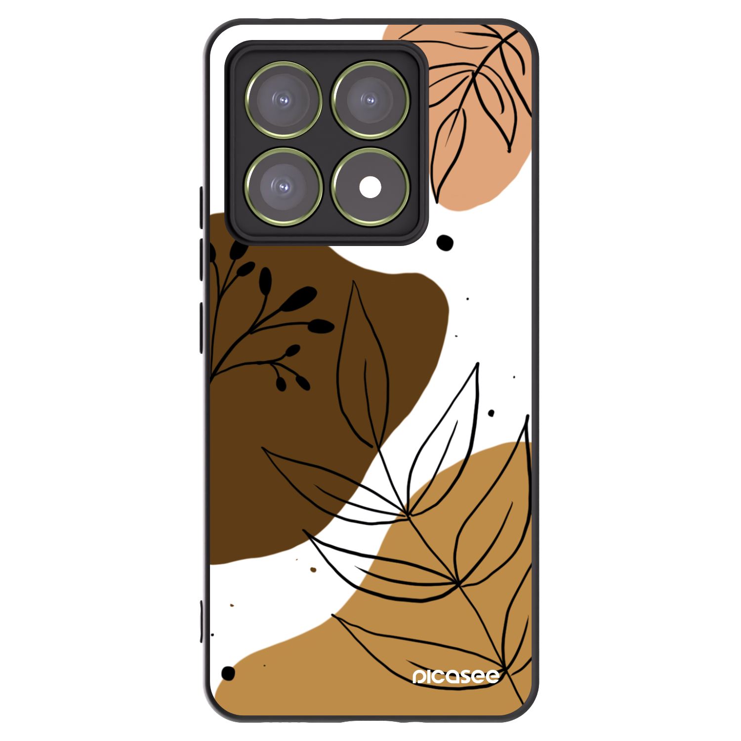 Picasee silikonový černý obal pro Xiaomi 14T - Boho style