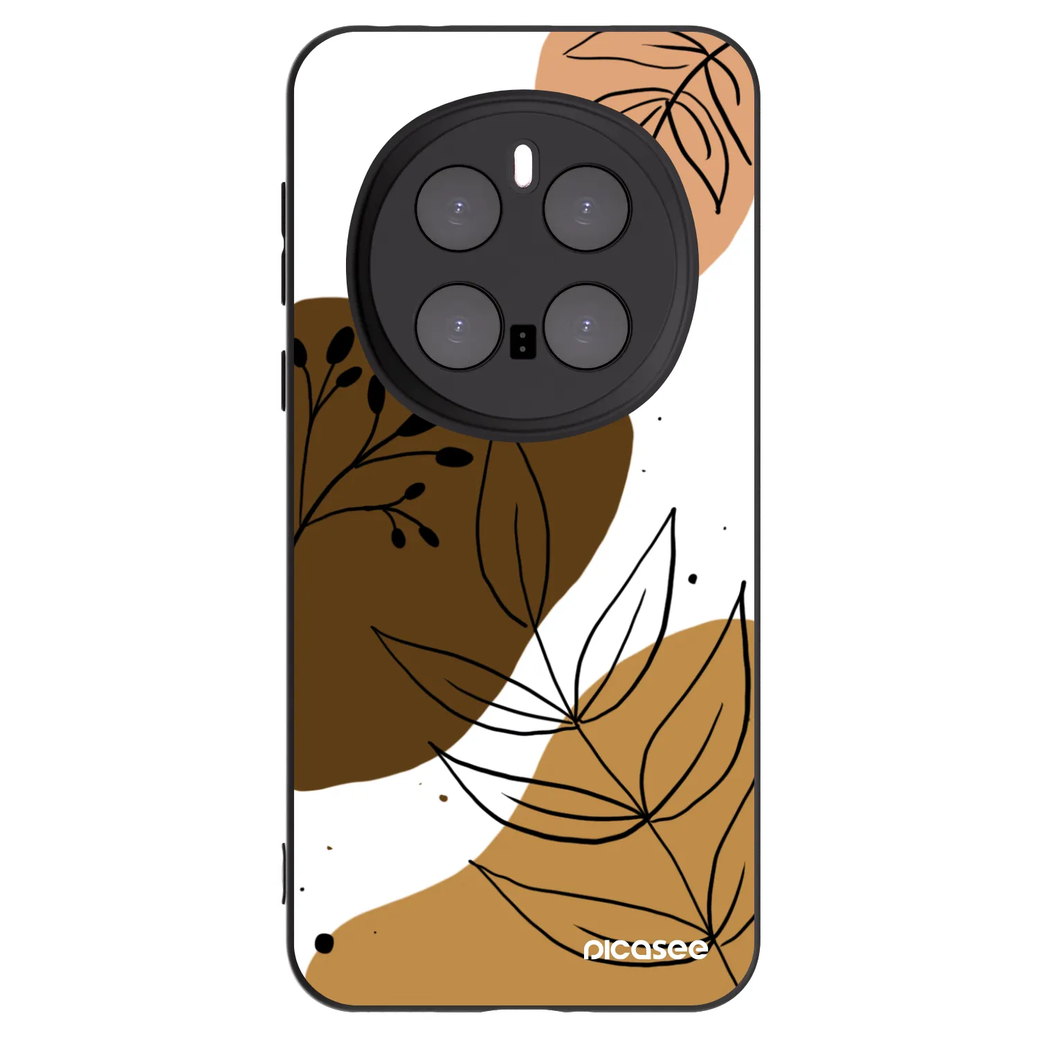 Picasee silikonový černý obal pro Honor Magic7 Pro 5G - Boho style