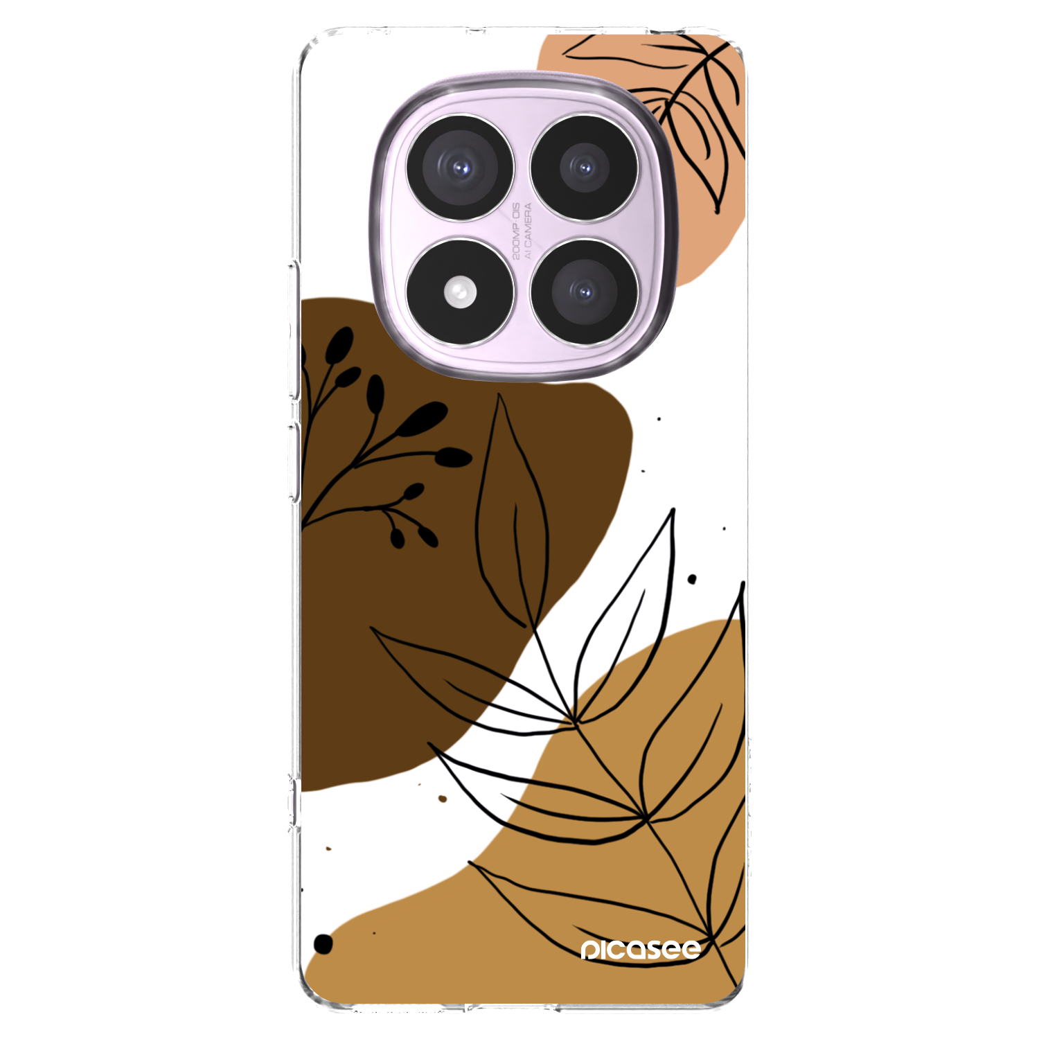 Picasee silikonový průhledný obal pro Xiaomi Redmi Note 14 Pro 4G - Boho style