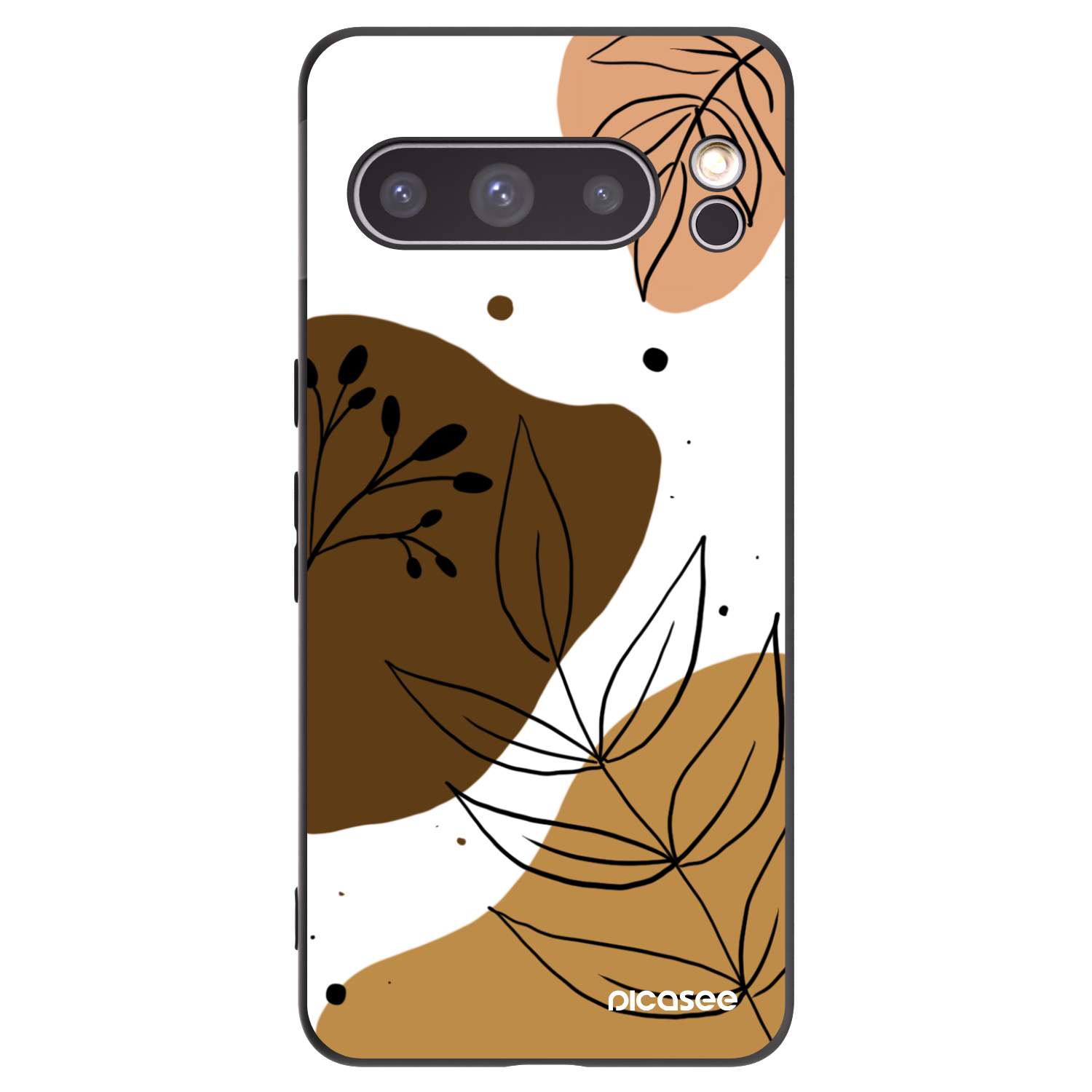 Picasee silikonový černý obal pro Google Pixel 8 Pro - Boho style