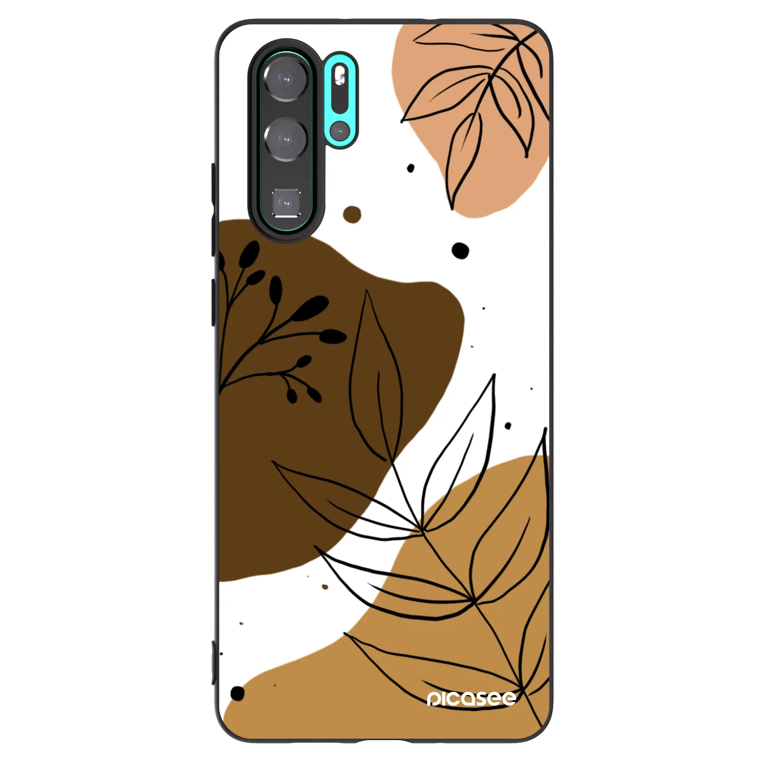 Picasee silikonový černý obal pro Huawei P30 Pro - Boho style