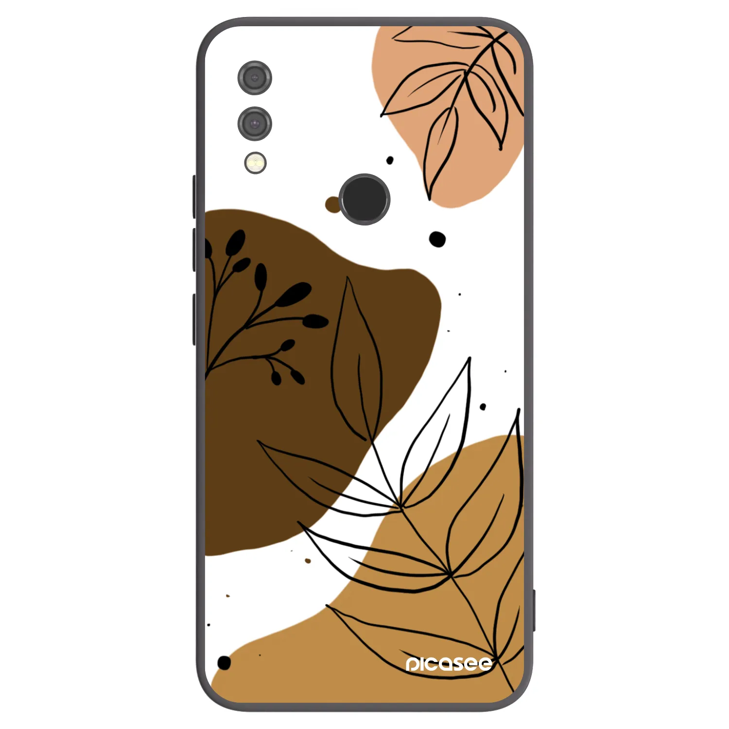 Picasee silikonový černý obal pro Xiaomi Redmi Note 7 - Boho style
