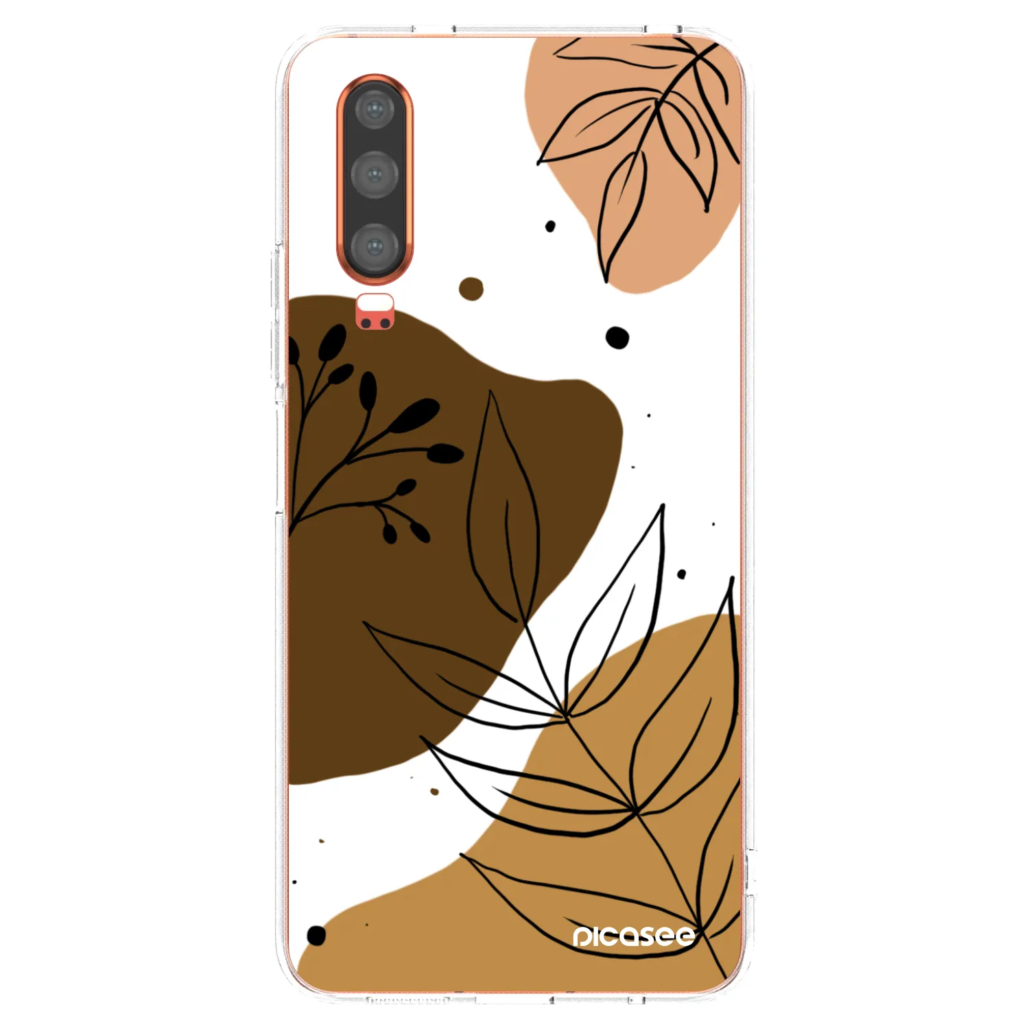 Picasee silikonový průhledný obal pro Huawei P30 - Boho style