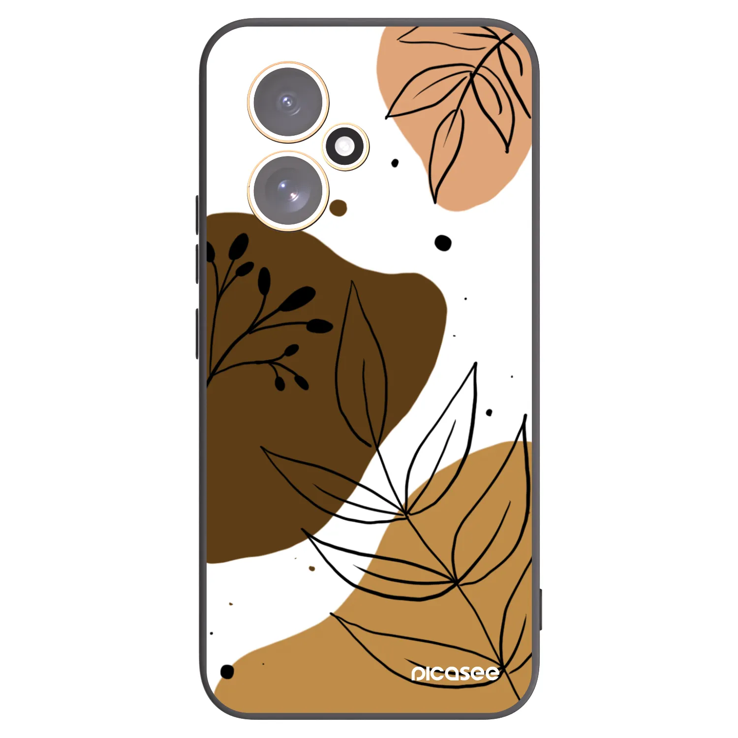 Picasee silikonový černý obal pro Honor 400 5G - Boho style