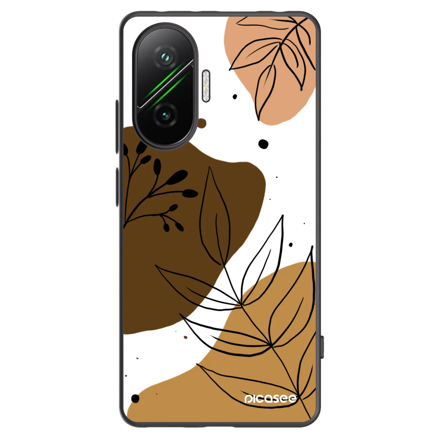 Picasee silikonový černý obal pro Xiaomi Poco F7 5G - Boho style