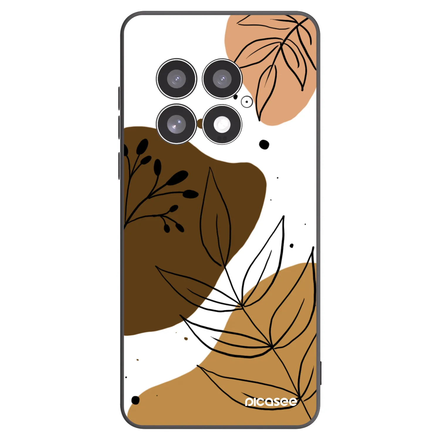 Picasee silikonový černý obal pro OnePlus 13 5G - Boho style