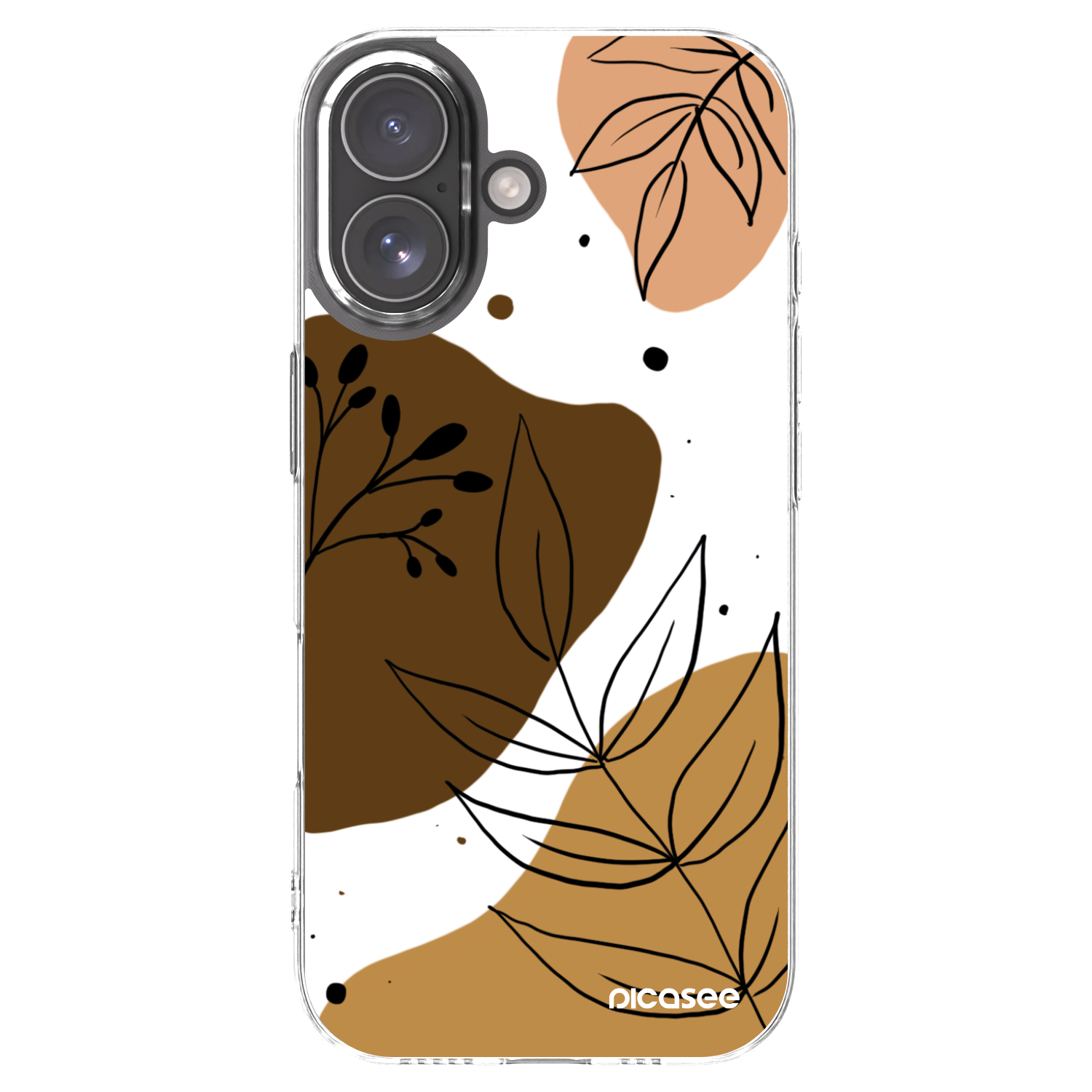 Picasee silikonový průhledný obal pro Apple iPhone 17 - Boho style