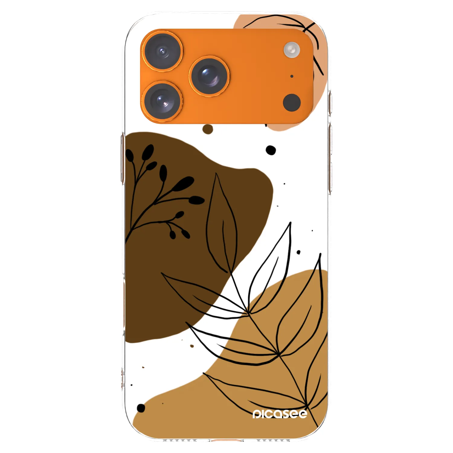 Picasee silikonový průhledný obal pro Apple iPhone 17 Pro Max - Boho style
