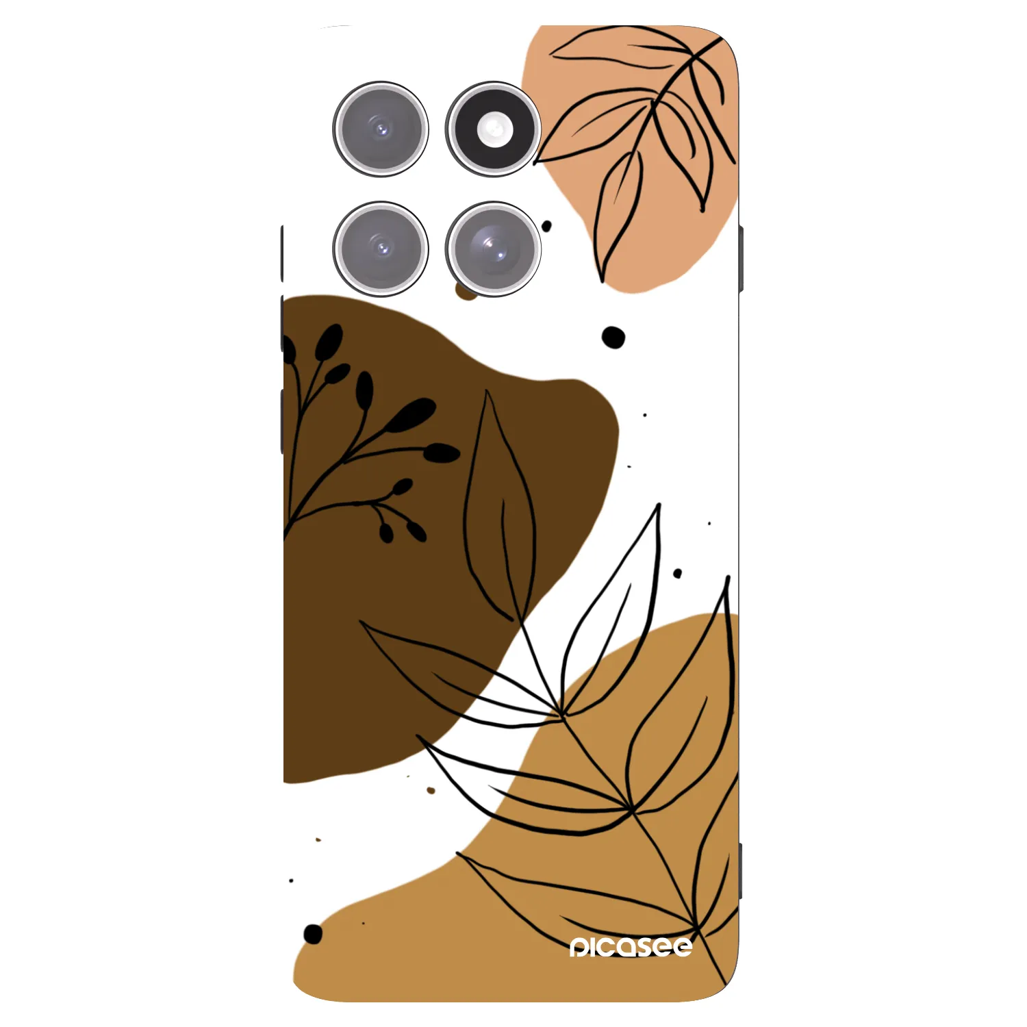 Picasee silikonový černý obal pro Motorola Edge 60 Pro - Boho style