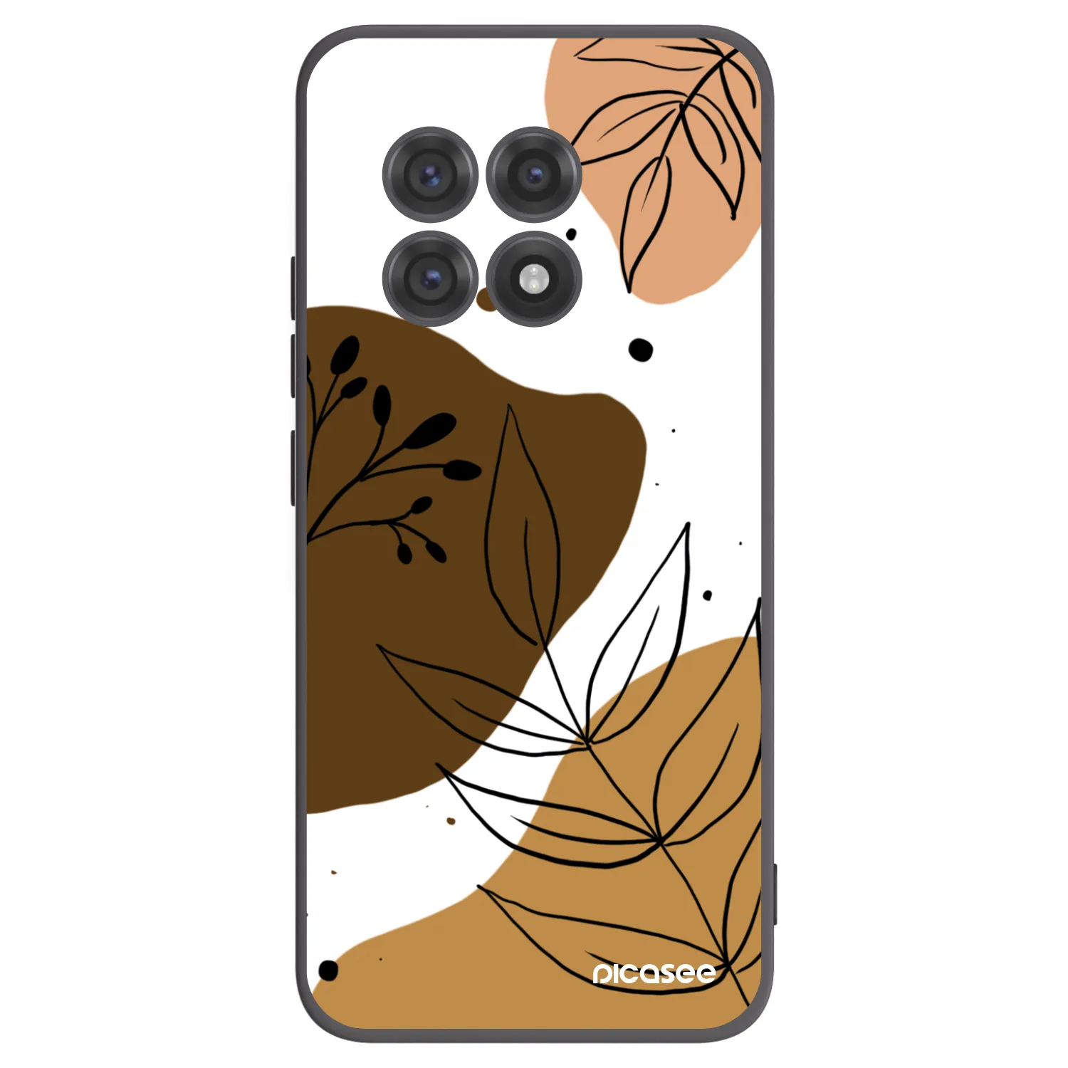 Picasee silikonový černý obal pro OnePlus 13R 5G - Boho style