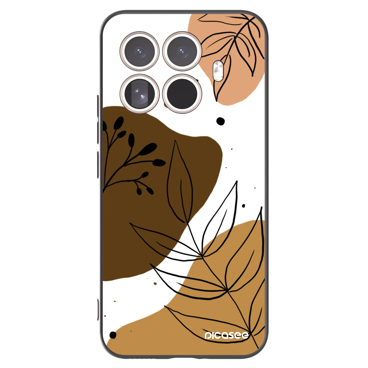 Picasee silikonový černý obal pro Xiaomi 15T Pro - Boho style