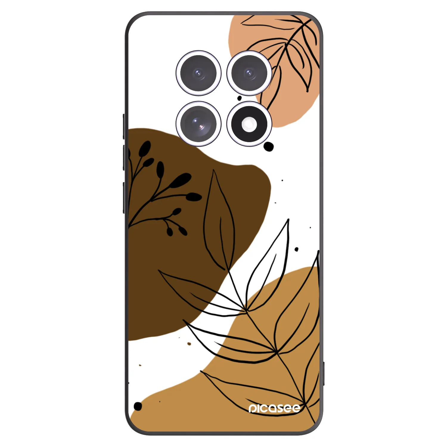 Picasee silikonový černý obal pro Xiaomi Redmi Note 15 - Boho style