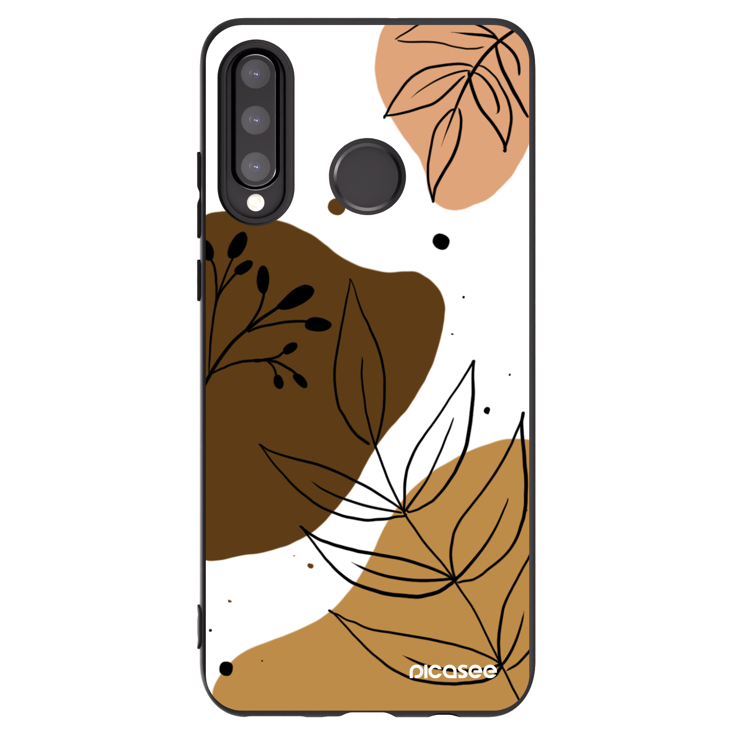 Picasee silikonový černý obal pro Huawei P30 Lite - Boho style