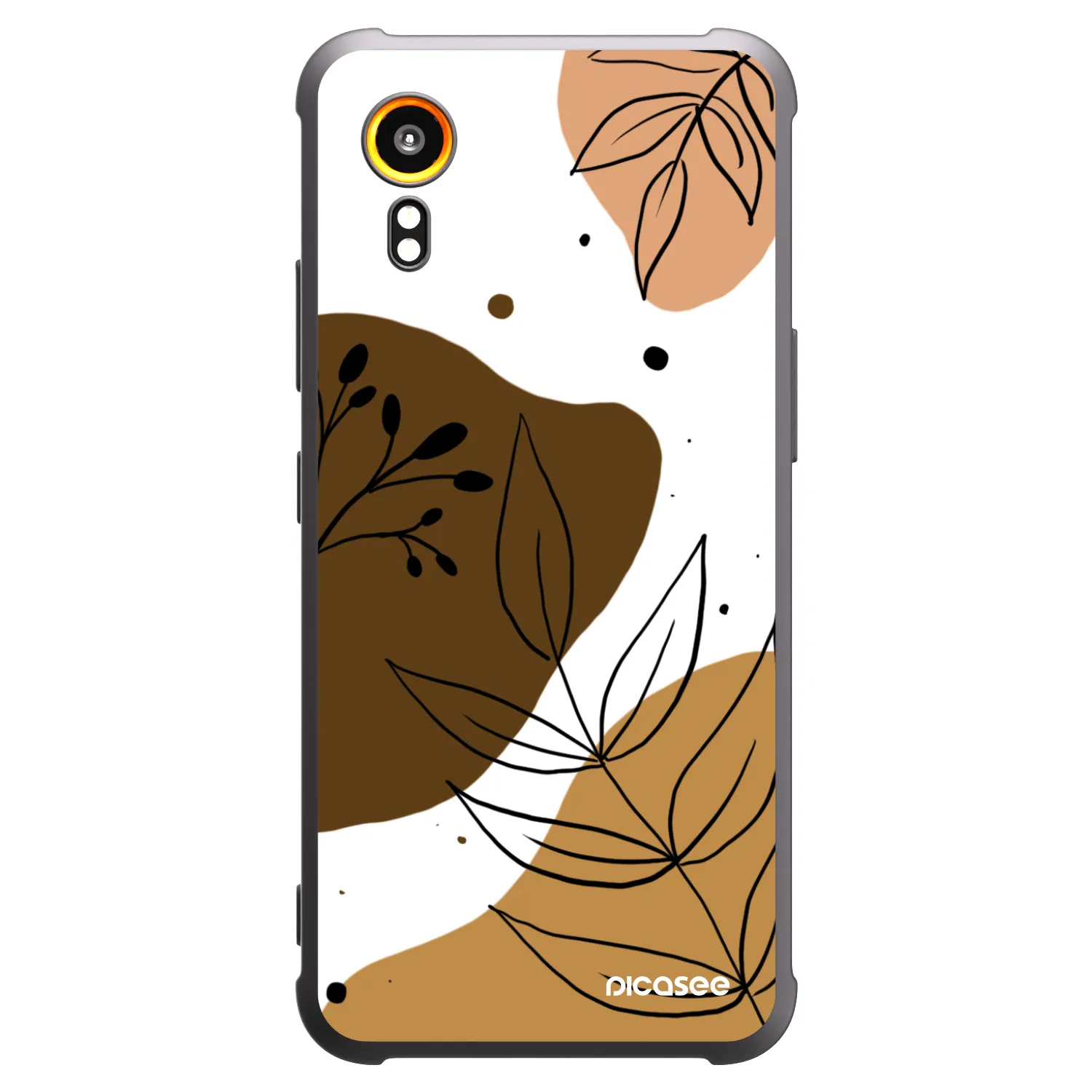 Picasee silikonový černý obal pro Samsung Galaxy Xcover 7 - Boho style