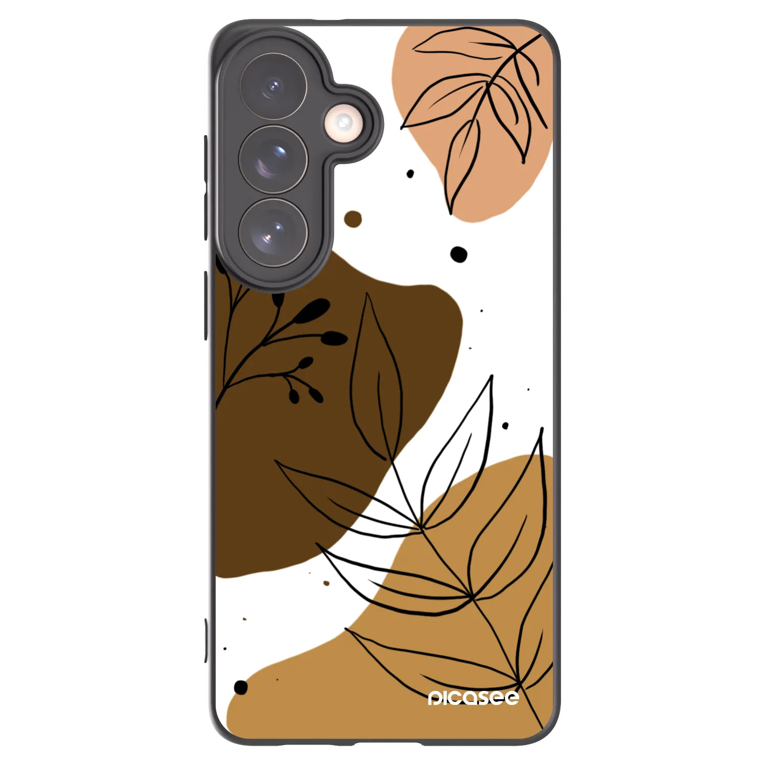 Picasee silikonový černý obal pro Samsung Galaxy S26+ - Boho style