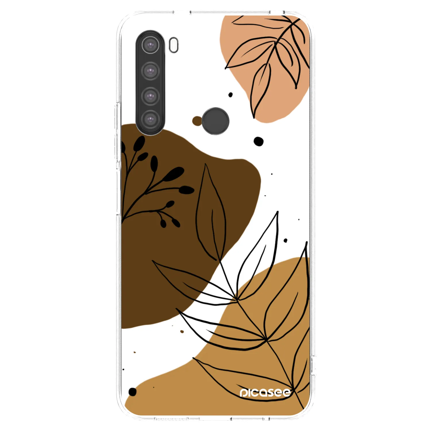 Picasee silikonový průhledný obal pro Xiaomi Redmi Note 8 - Boho style