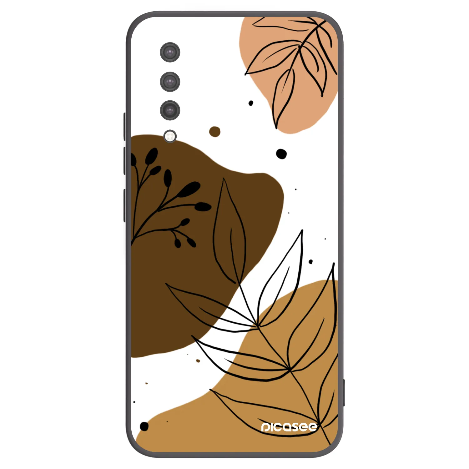 Picasee silikonový černý obal pro Xiaomi Mi 9 Lite - Boho style
