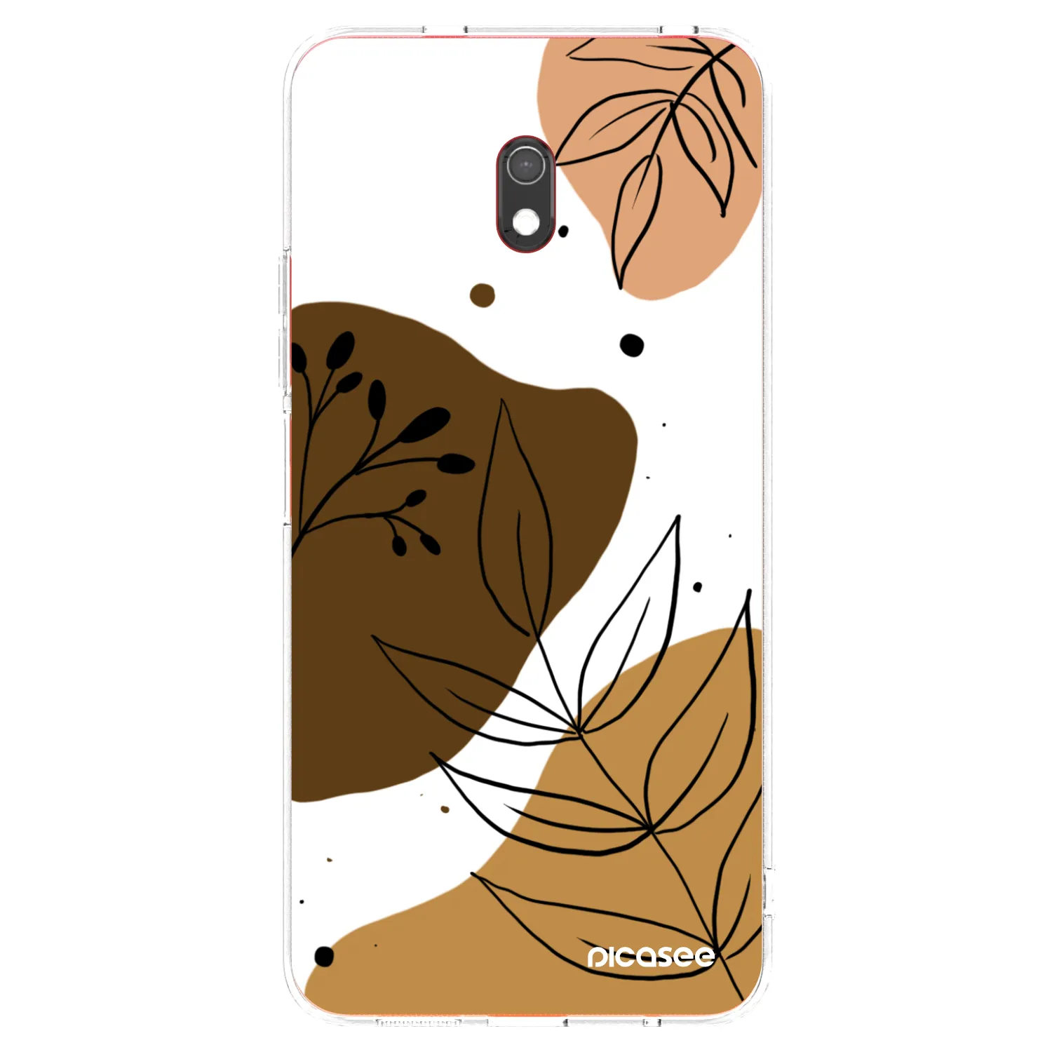 Picasee silikonový průhledný obal pro Xiaomi Redmi 8A - Boho style