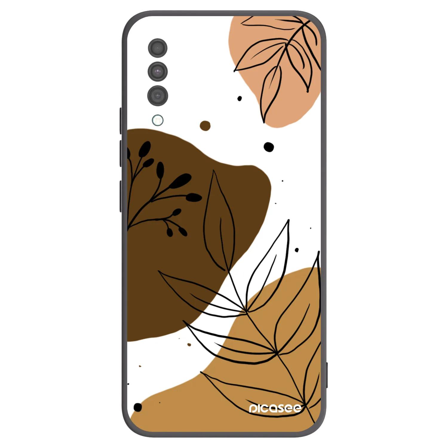 Picasee silikonový černý obal pro Samsung Galaxy A30s A307F - Boho style