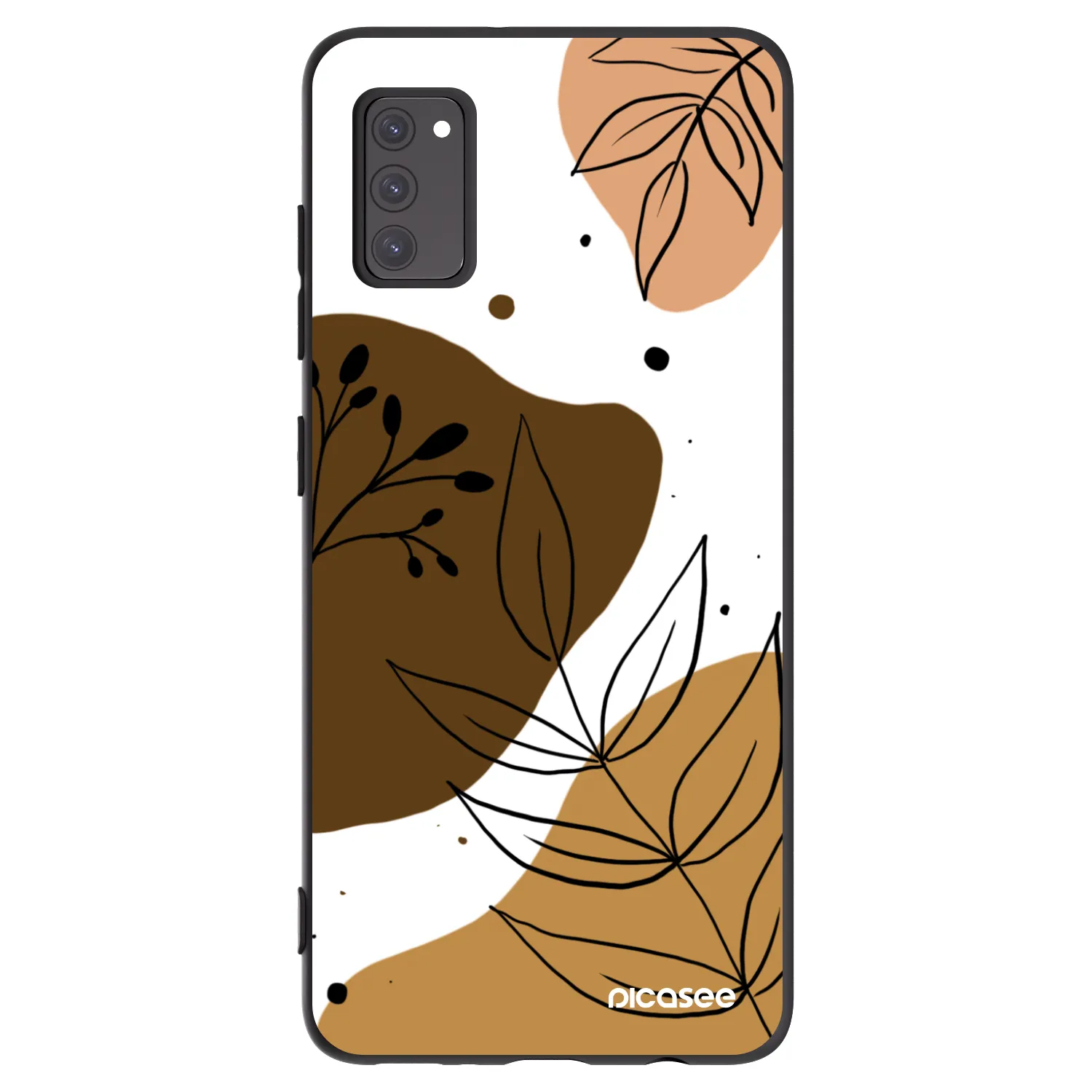 Picasee silikonový černý obal pro Samsung Galaxy A41 A415F - Boho style