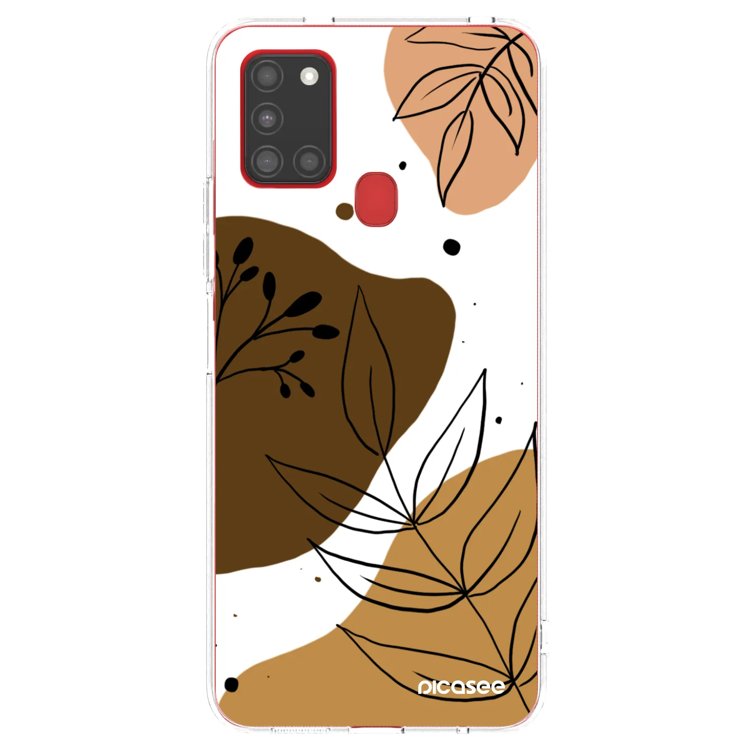 Picasee silikonový průhledný obal pro Samsung Galaxy A21s - Boho style