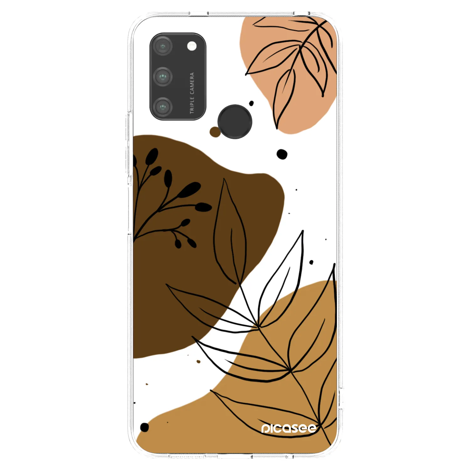 Picasee silikonový průhledný obal pro Honor 9A - Boho style