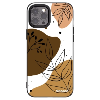 Picasee silikonový černý obal pro Apple iPhone 12 Pro Max - Boho style