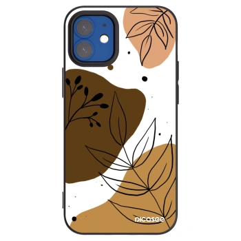 Picasee silikonový černý obal pro Apple iPhone 12 mini - Boho style