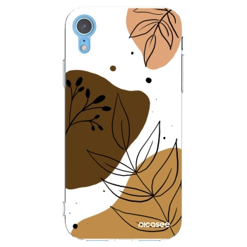 Picasee silikonový průhledný obal pro Apple iPhone XR - Boho style
