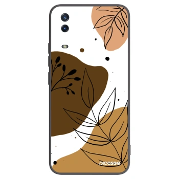 Picasee silikonový černý obal pro Vivo Y11s - Boho style