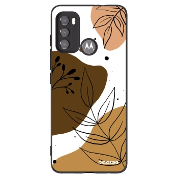 Picasee silikonový černý obal pro Motorola Moto G60 - Boho style