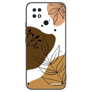 Picasee silikonový černý obal pro Xiaomi Redmi 10C - Boho style
