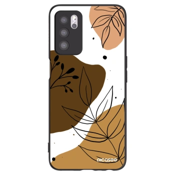 Picasee silikonový černý obal pro OPPO A16 - Boho style
