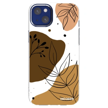 Picasee silikonový průhledný obal pro Apple iPhone 14 Plus - Boho style