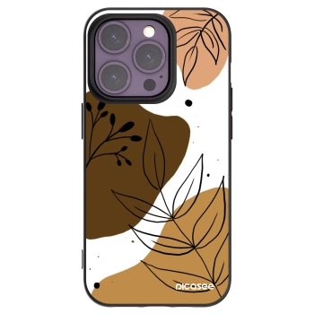 Picasee silikonový černý obal pro Apple iPhone 14 Pro - Boho style