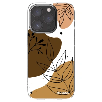 Picasee silikonový průhledný obal pro Apple iPhone 15 Pro - Boho style